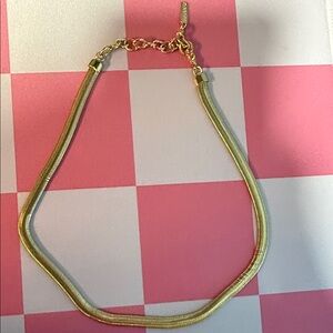 Chic Gold-Tone Necklace